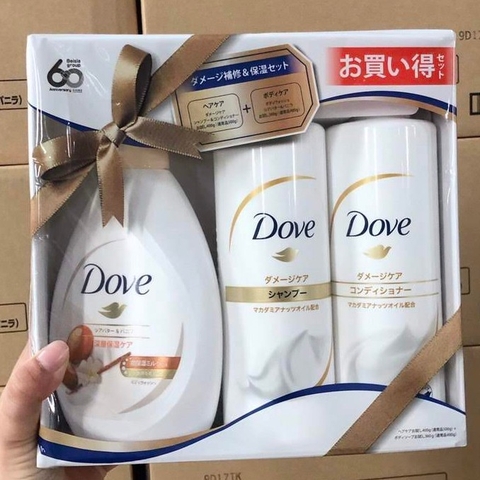 SET GỘI XẢ TẮM DOVE NHẬT BẢN
