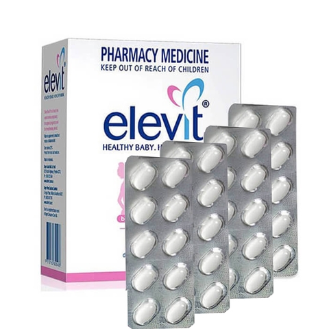 Vitamin Elevit dành cho bà bầu của Úc 100 viên (mẫu mới nhất)