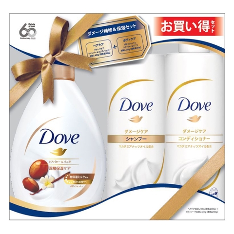 SET GỘI XẢ TẮM DOVE NHẬT BẢN
