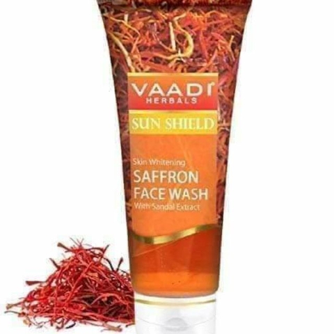 COMBO 2 CHAI  Sữa rửa mặt trắng da Saffron Vaadi Face Wash 60ml