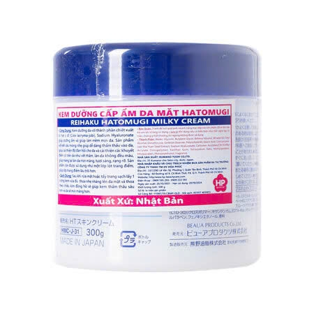 Kem Dưỡng Da Hatomugi Moisturizing Conditioning 300g