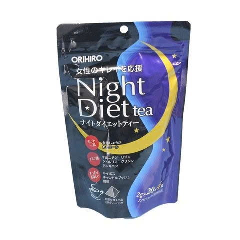Trà giảm cân Night Diet Tea Orihiro 40 gói - Hàng Nhật nội địa