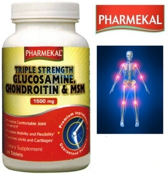 Viên Uống Hỗ Trợ Thoái Hóa Khớp Pharmekal Triple Strength Glucosamine, Chondroitin & MSM 200 Viên