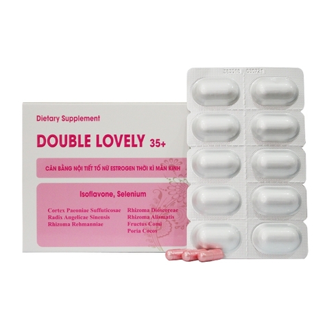 Thực phẩm chức năng Hadariki Double Lovely 35+ Cân Bằng Nội Tiết Tố Nữ