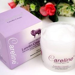 Kem nhau thai cừu Careline Lanolin Cream Úc - Dưỡng trắng da, trị nám, chống lão hóa da.