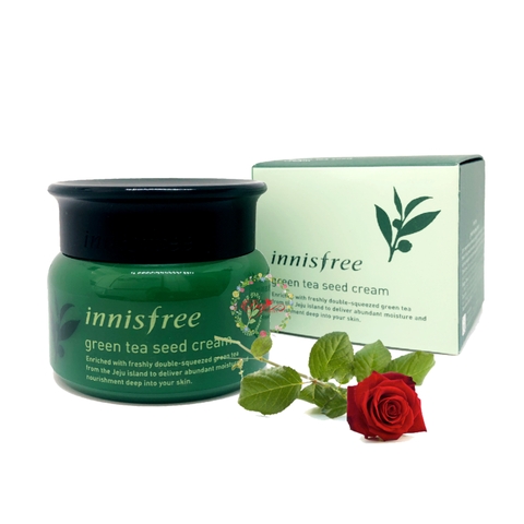 KEM DƯỠNG ẨM INNISFREE GREEN TEA FRESH CREAM