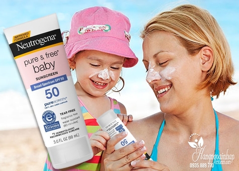 Kem chống nắng Neutrogena Pure Free Baby Sunscreen Lotion SPF50 - NEU-07