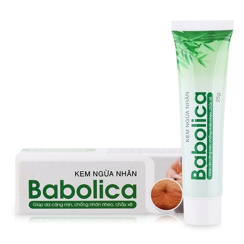 KEM DƯỠNG DA CHỐNG NHĂN VÀ RẠN DA BABOLICA