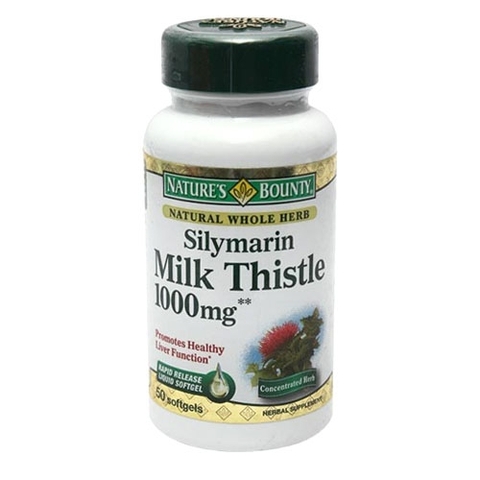 NATURE'S BOUNTY SILYMARIN MILK THISTLE 1000MG