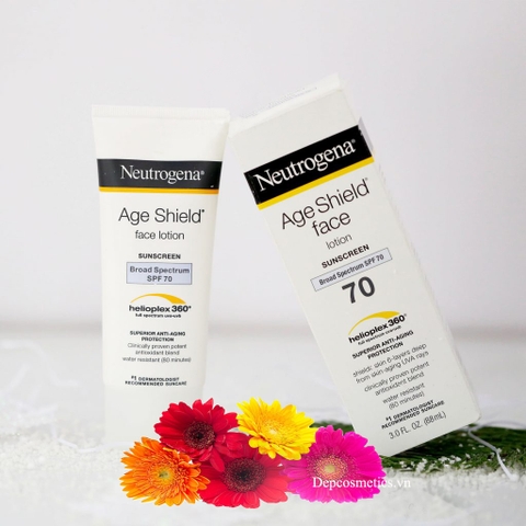 KEM CHỐNG NẮNG NEUTROGENA AGE SHIELD FACE LOTION SUNSCREEN SPF 70