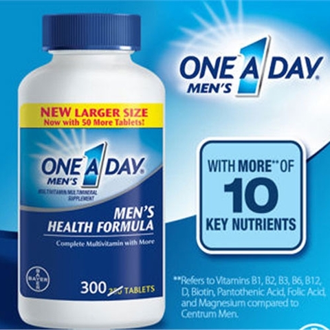 ONE A DAY MEN 50 T GIÚP BỔ SUNG VITAMIN VÀ KHOÁNG CHẤT