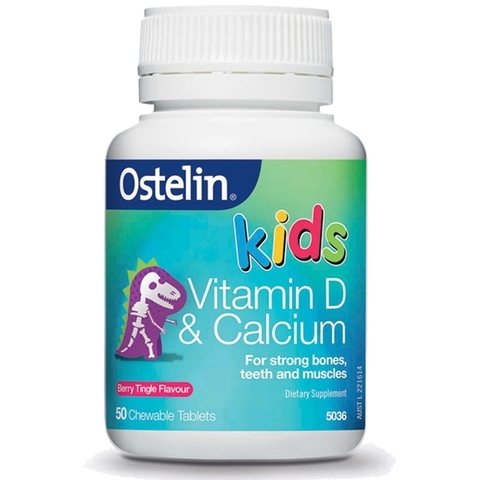 OSTELIN KIDS VITAMIN D Bé có khung xương yếu ớt, không chắc khỏe