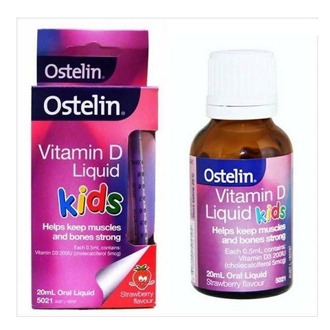 OSTELIN VITAMIN D KIDS LIQUID HỘP 20ML