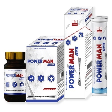 PowerMan : vitamin tăng sinh lý nam cực mạnh với 15 dưỡng chất ( viên nang)