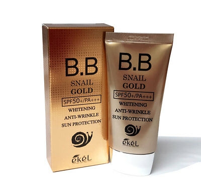 Kem Nền Vàng Ốc Sên BB Cream Snail Gold EkéL Spf50+