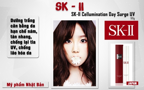 KEM DƯỠNG TRẮNG DA NGÀY SK-II CELLUMINATION DAY SURGE UV 50G