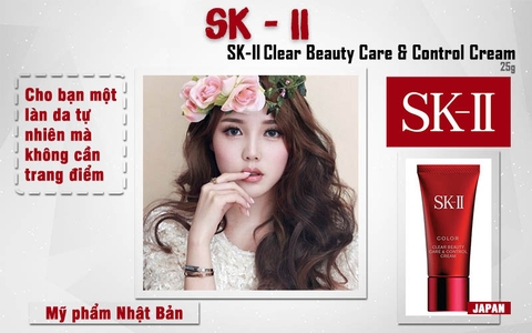 KEM LÓT NỀN DƯỠNG DA SK-II CLEAR BEAUTY CARE & CONTROL CREAM 25G