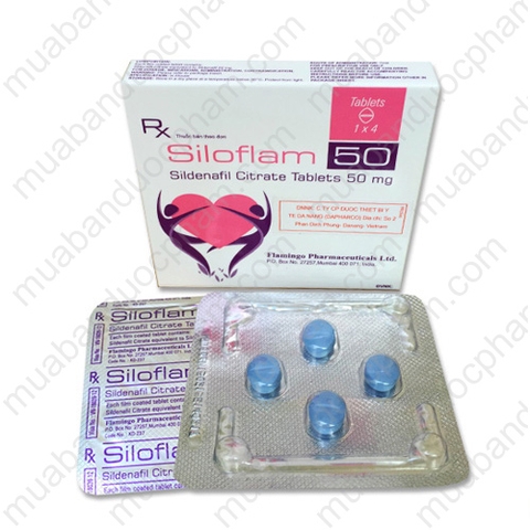 THUỐC CƯỜNG DƯƠNG SILOFLAM 50MG