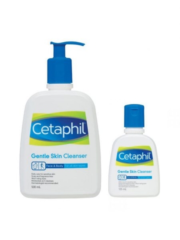 SÉT SỮA RỬA MẶT CETAPHIL GENTLE SKIN CLEANSER  500 ml