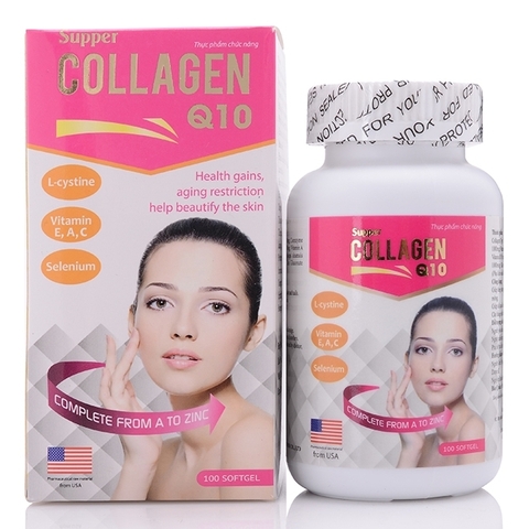 SUPPER COLLAGEN Q10 WITH L-CYSTINE, VITAMIN AEC, SELENIUM