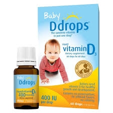 Baby Ddrops Vitamin D3 Cho Trẻ Sơ Sinh 90 Giọt Của Mỹ