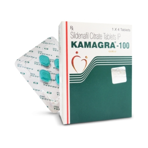 THUỐC CƯỜNG DƯƠNG KAMAGRA 100MG - HỘP 04 VIÊN