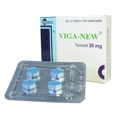 THUỐC CƯỜNG DƯƠNG VIGA NEW 20MG - TADALAFIL 20MG