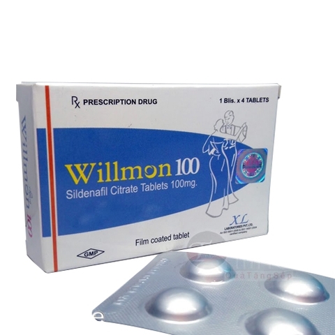 THUỐC CƯƠNG DƯƠNG WILLMON 100MG