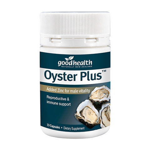 TINH CHẤT HÀU TƯƠI OYSTER PLUS GOOD HEALTH - CHAI 30 VIÊN