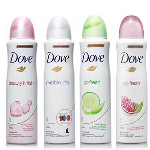 Xịt khử mùi Dove 150ml - Hàng Đức