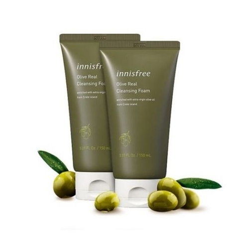 Sữa Rửa Mặt Từ Olive Innisfree Olive Real Cleansing Foam 150ml