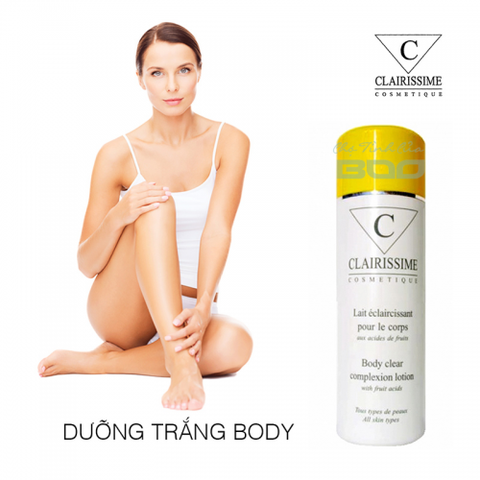 dưỡng ẩm trắng da Clairissme Body Clear