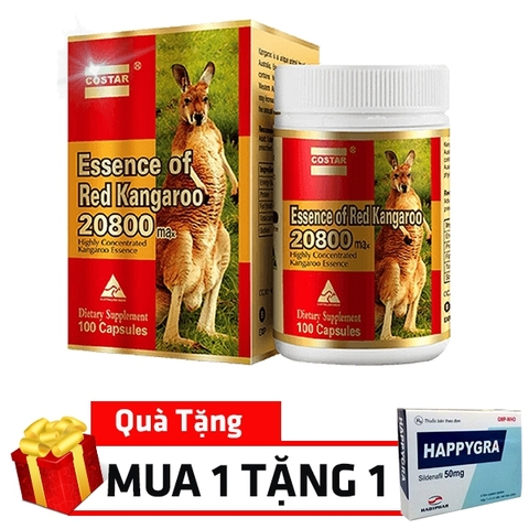 COSTAR ESSENCE OF RED KANGAROO 20800MG BỔ THẬN TRÁNG DƯƠNG TĂNG CƯỜNG SINH LỰC