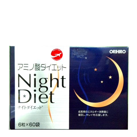 Viên Uống Giảm Cân Orihiro Night Diet (60 gói)
