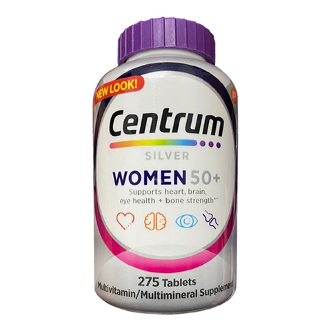 Centrum Silver Ultra Women's 50++ dành cho phụ nữ trên 50 + 275 viên