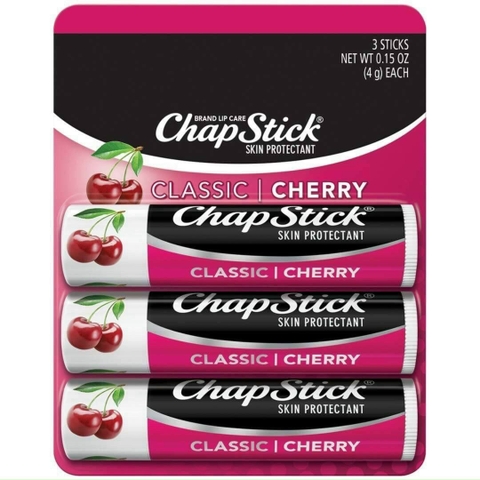Son dưỡng môi Chapstick 4g hương trái cây của Mỹ   Cherry