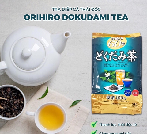 TRÀ DIÊP CÁ ORIHIRO DOKUDAMI TEA  NHẬT TỐT CHO SỨC KHOẺ