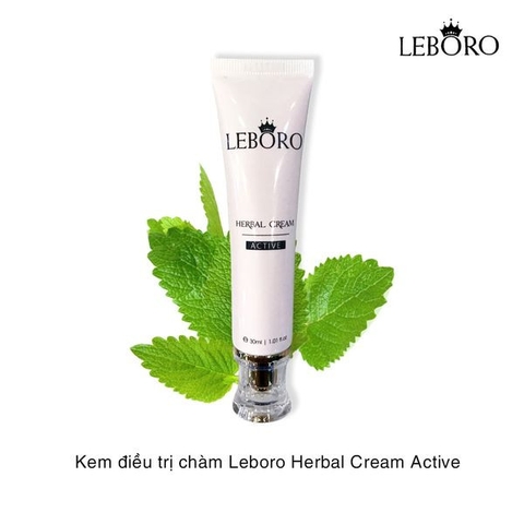 KEM ĐIỀU TRỊ CHÀM LEBORO HERBAL CREAM ACTIVE 30ML của Mỹ