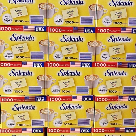 Đường ăn kiêng Splenda Zero Calorie Sweetener 1000 gói của Mỹ,