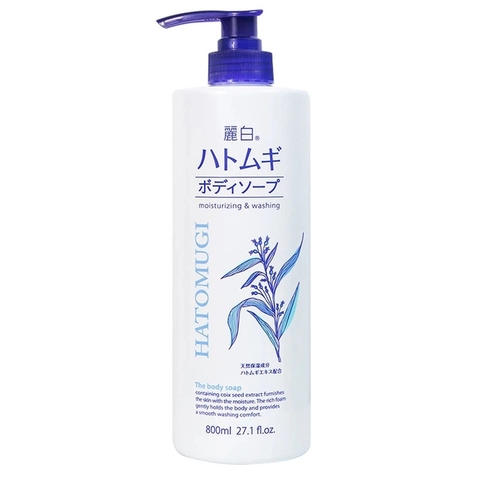 Sữa Tắm TRẮNG DA - DƯỠNG ẨM TỪ HẠT Ý DĨ ĐANG RẤT HÓT HÒN HỌT 600ml