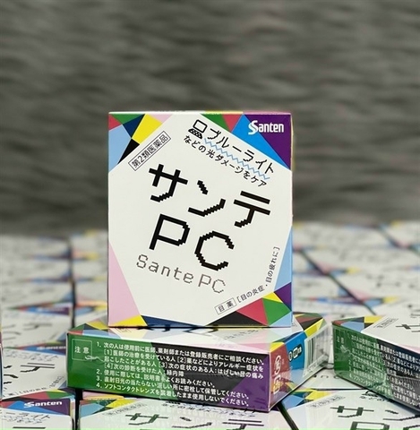 Thuốc nhỏ mắt Santen PC hỗ trợ giảm tia bức xạ từ máy tính