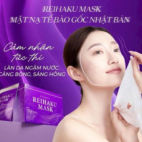 MẶT NẠ TẾ BÀO GỐC REIHAKU MASK ( 100% Chính Hãng )Hộp 10 miếng