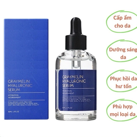 Tinh Chất Cấp Nước, Dưỡng Ẩm Graymelin Hyaluronic