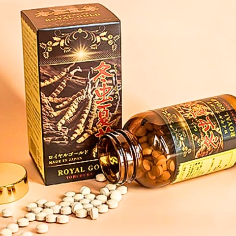 Đông trùng hạ thảo Royal Gold 420 viên Nhật Bản