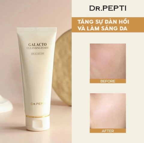 SỮA RỬA MẶT DR.PEPTI CHIẾT XUẤT TỪ CÁM GẠO SẠCH BONG TRẮNG BÓNG MỀM MỊN 110m