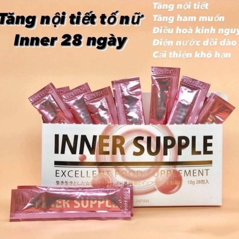 NƯỚC UỐNG TĂNG NỘI TIẾT TỐ INNER SUPPLE NHẬT BẢN 28 ngày