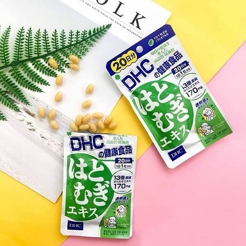 Viên Uống Trắng Da DHC Coix Extract 20 Ngày 20 Viên