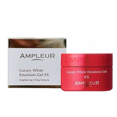 GEL DƯỠNG ẨM AMPLEUR LUXURY WHITE EMULSION - GEL EX BRIGHTENING LIFTING FORMULA 50GR NHẬT BẢN (HỘP)