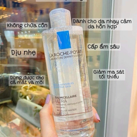 NƯỚC TẨY TRANG LA ROCHE POSAY MICELLAR WATER ULTRA. XANH (400ML)