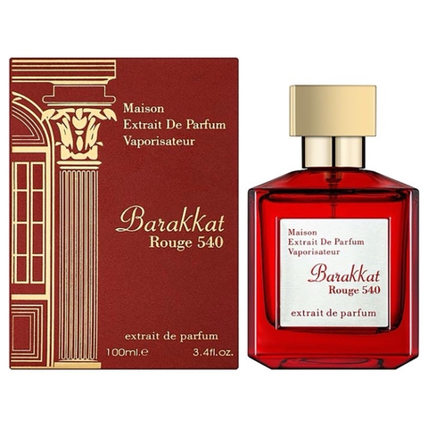 Nước hoa Dubai BARAKKAT ROUGE 540 EXTRAIT De Parfum ( 𝗠𝗮̀𝘂 đ𝗼̉ )100ml